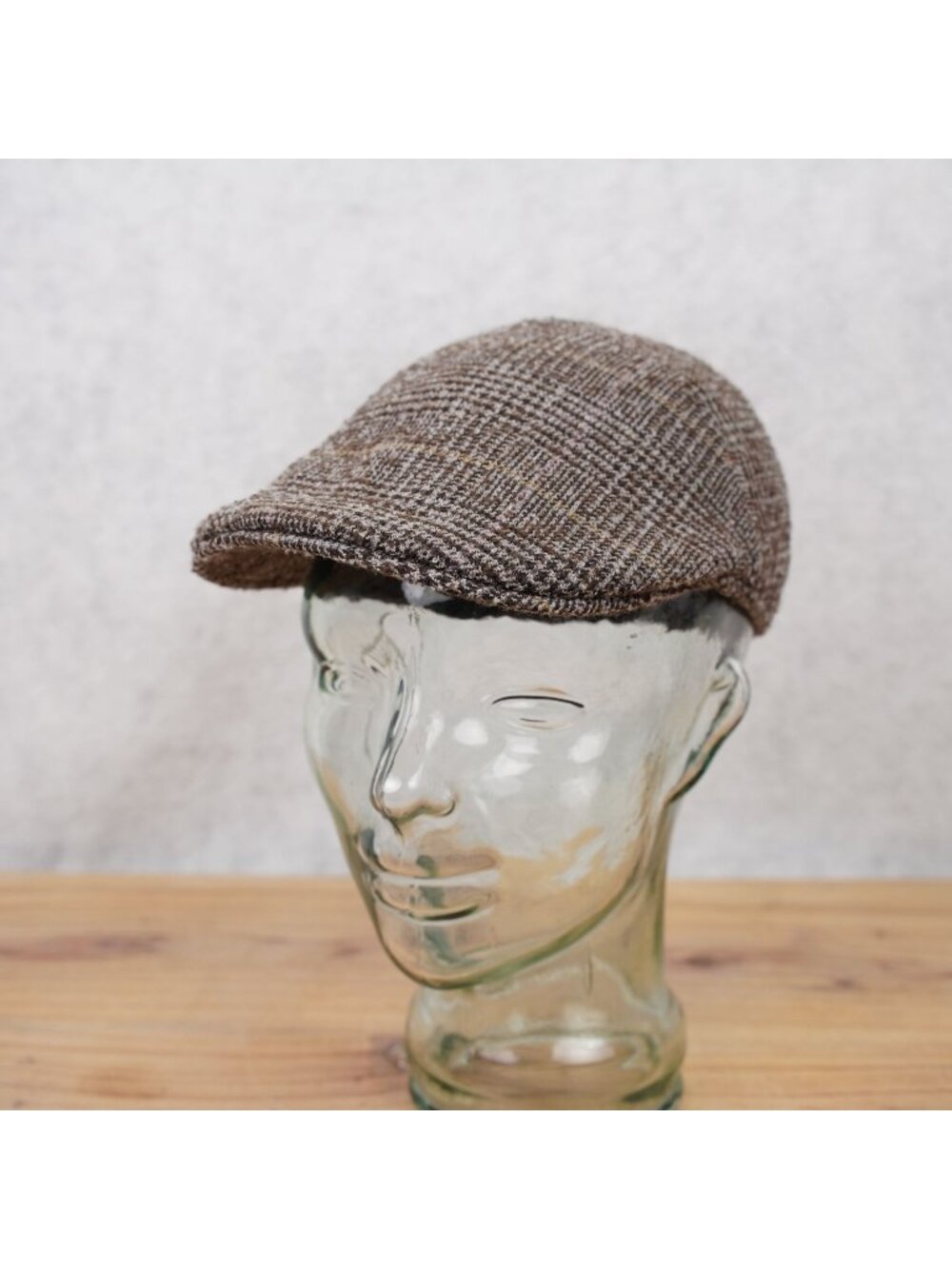 Portaluri Vintage Collection Breathable Cool Wool Tweed Golf Newsboy Hat Sz S